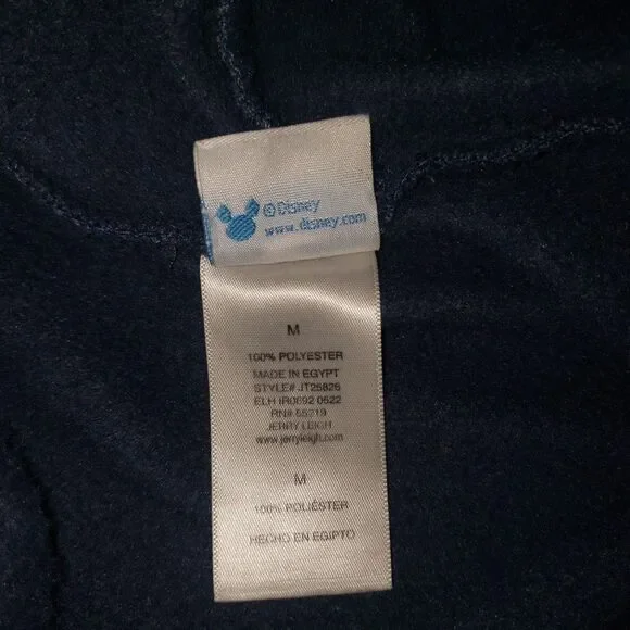 Disney Mickey And Friends Hoodie Womens Medium Blue Pullover Sweatshirt Graphic - Picture 4 of 6